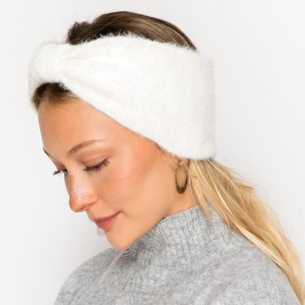 FUSSY WARM KNOTTED HEADBAND
