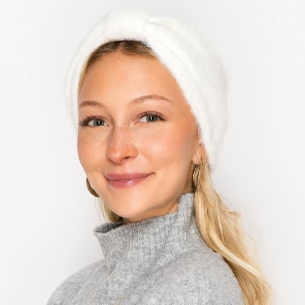 FUSSY WARM KNOTTED HEADBAND