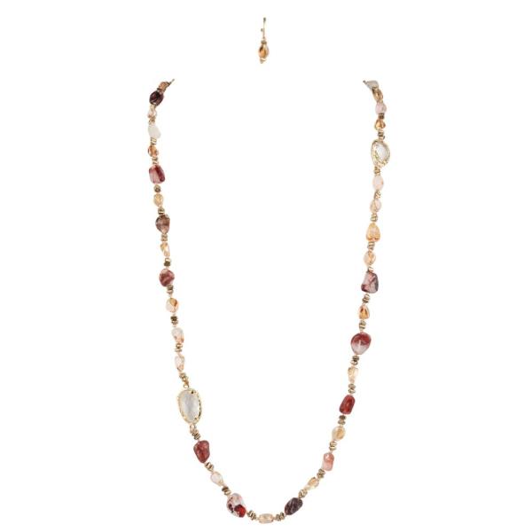 MIXED BEAD NECKLACE