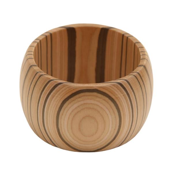 WOOD BANGLE BRACELET