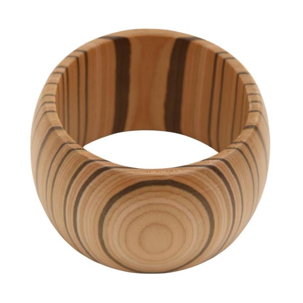 WOOD BANGLE BRACELET