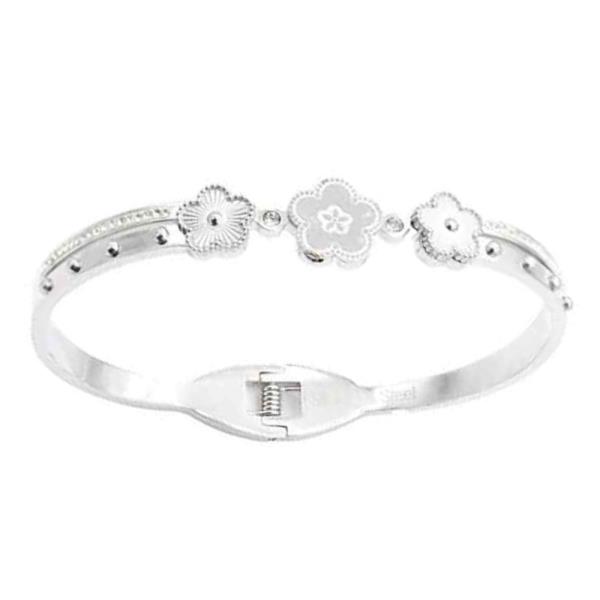 GOLD PLATED  STAINLESS STEEL BANGLE BRACELET