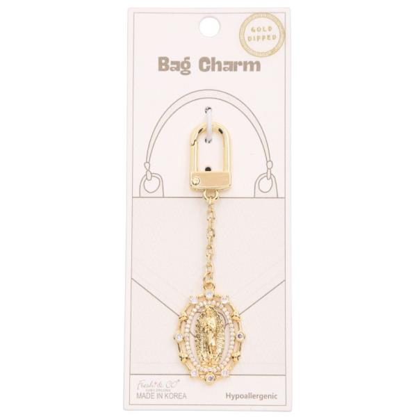 RELIGIOUS GOLD DIPPED BAG CHARM