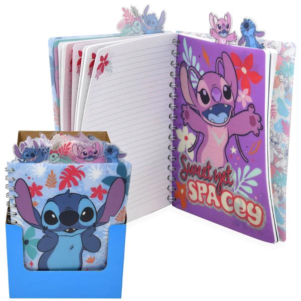 STITCH 4 TABBED SPIRAL JOURNAL