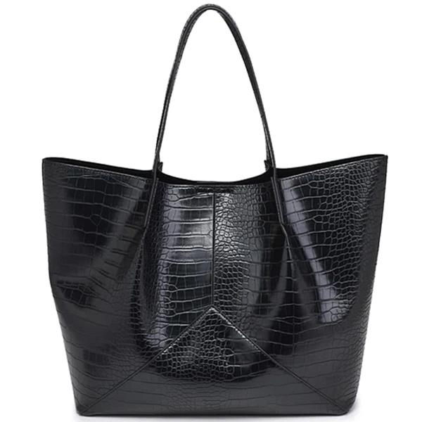 CROC TEXTURE VITA TOTE BAG