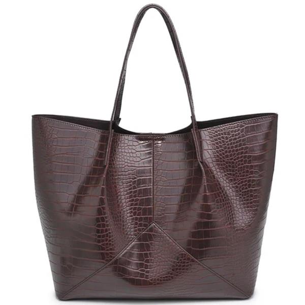 CROC TEXTURE VITA TOTE BAG