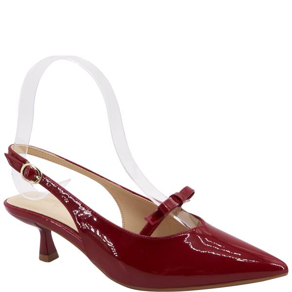 SLINGBACK KITEN HEEL W MINI BOW 12 PAIRS