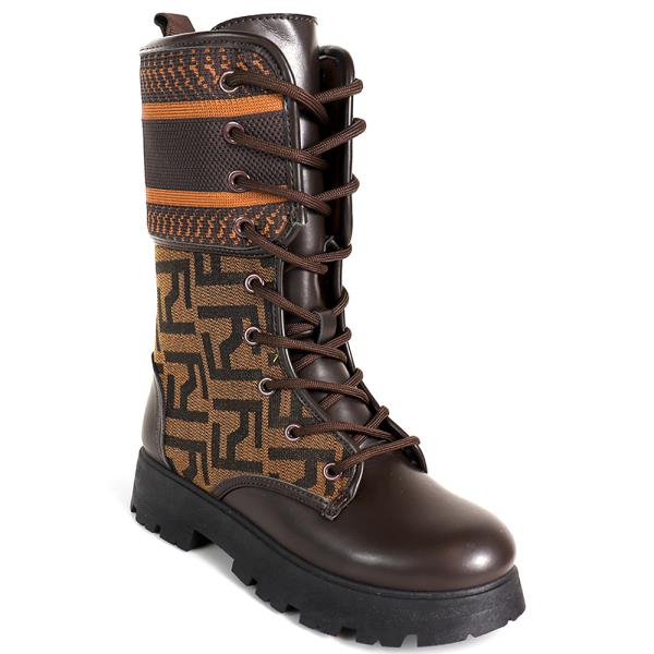 DESIGN LACED BOOTS 12 PAIRS