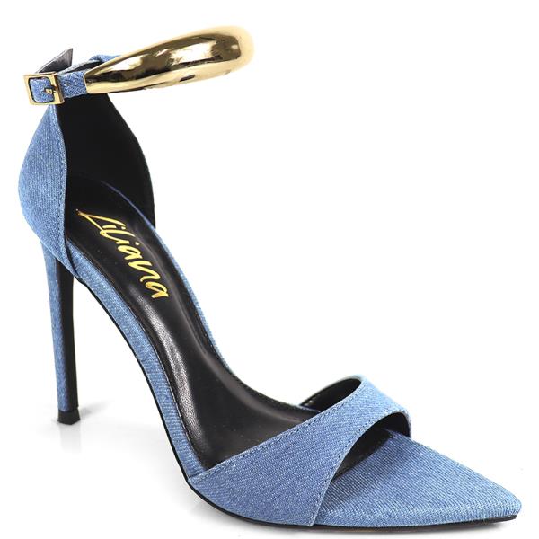 METAL ANKLE POINTY HEEL 12 PAIRS