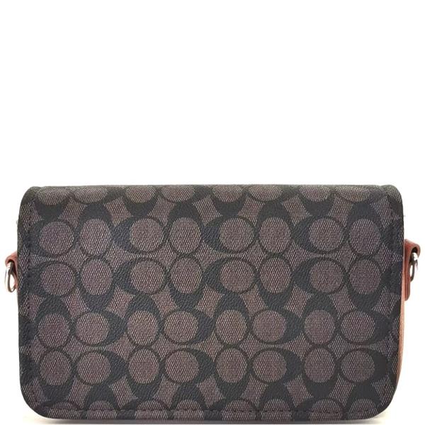 OVAL PATTERN CROSSBODY BAG
