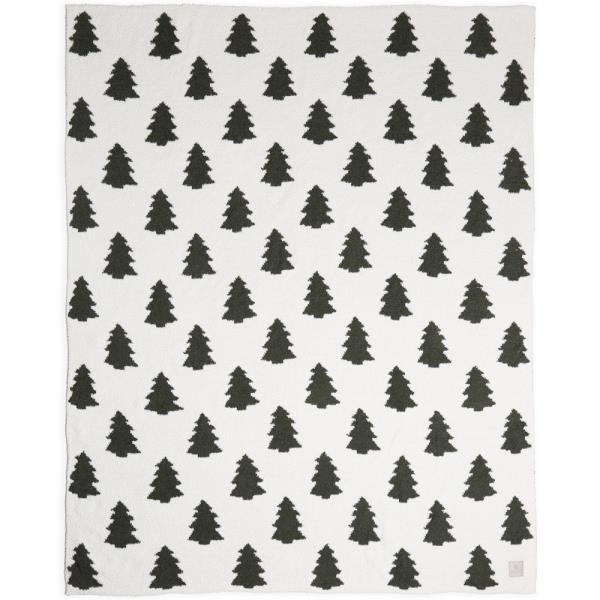 TREES REVERSIBLE THROW BLANKET
