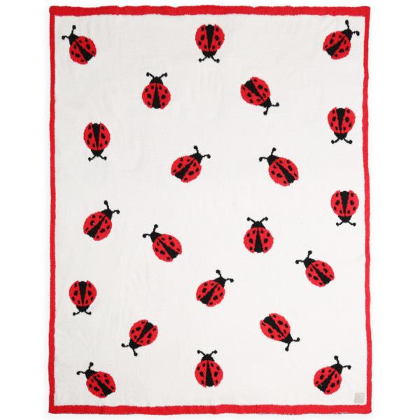 LADYBUG THROW BLANKET