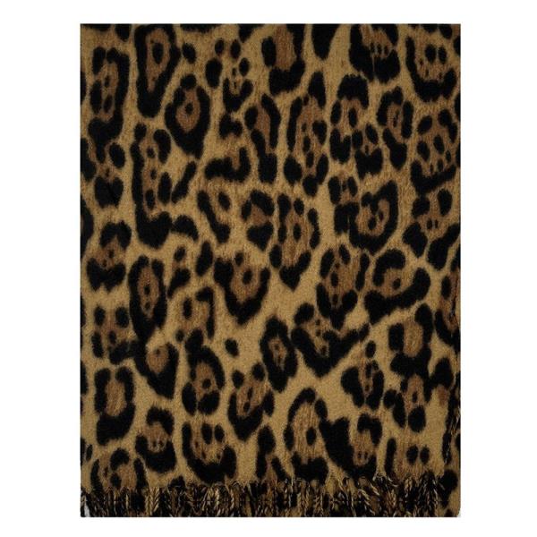 LEOPARD OBLONG SCARF