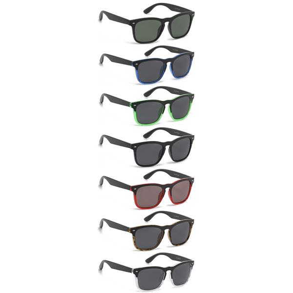 MODERN ROUND SQUARE SUNGLASSES 1DZ