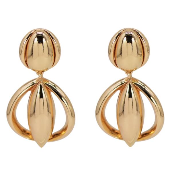 METAL DANGLE EARRING