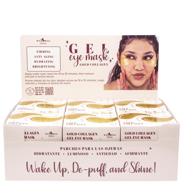 GOLD COLLAGEN GEL EYE MASK (12 UNITS)