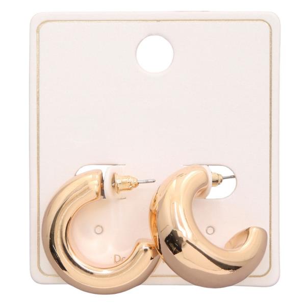 WIDE OPEN HOOP EARRING
