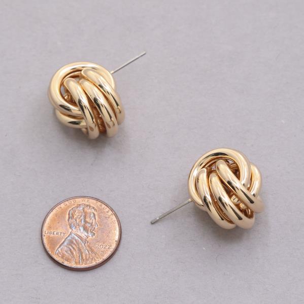KNOT METAL EARRING