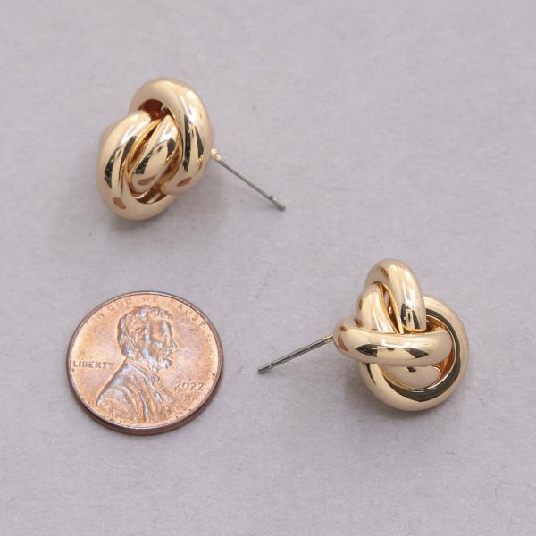 KNOT METAL EARRING