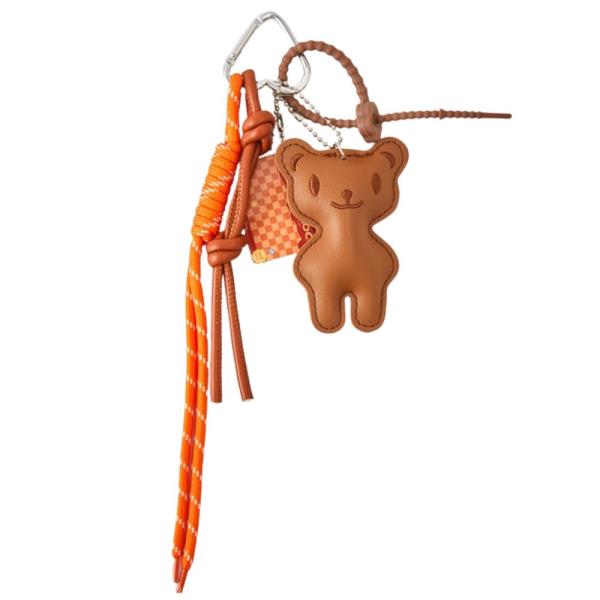 TEDDY BEAR BAG CHARM KEYCHAIN