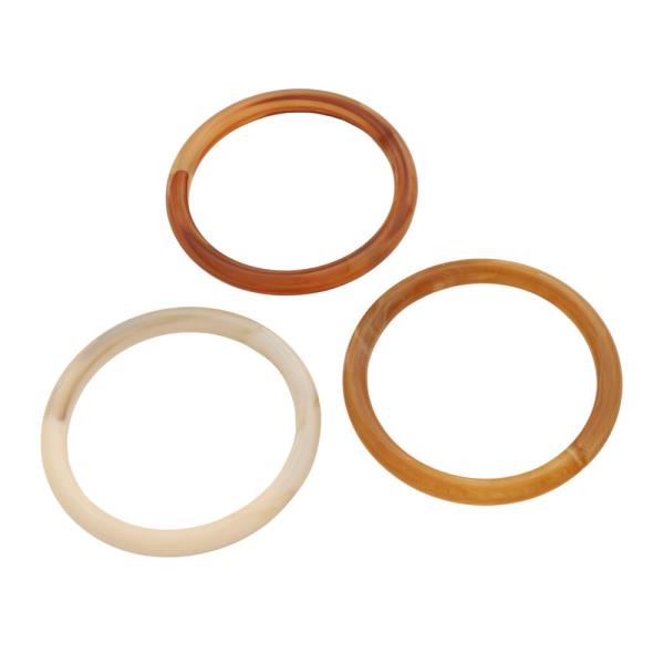 ACETATE BANGLE BRACELET SET