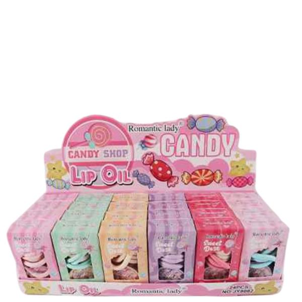 CANDY SHOP LIP OILS (24 UNITS)