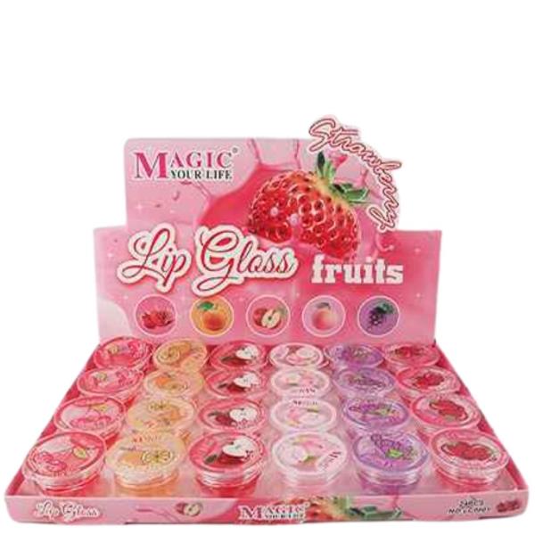 FRUIT LIP GLOSS (24 UNITS)