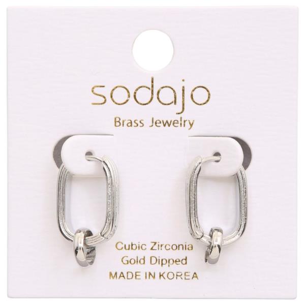 SODAJO GOLD DIPPED EARRING