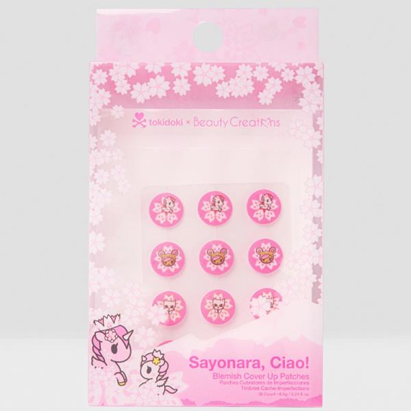 BEAUTY CREATIONS X TOKIDOKI SAYONARA CIAO BLEMISH COVER UP 36 PATCHES