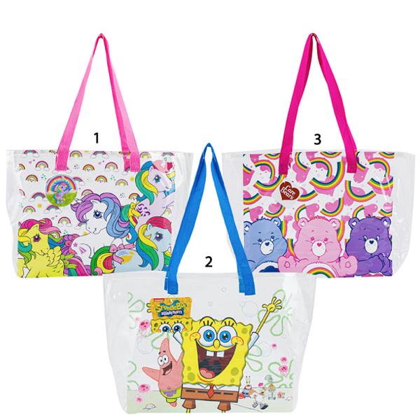 CARE BEARS MY LITTLE PONY SPONGEBOB SQUAREPANTS TOTE BAG