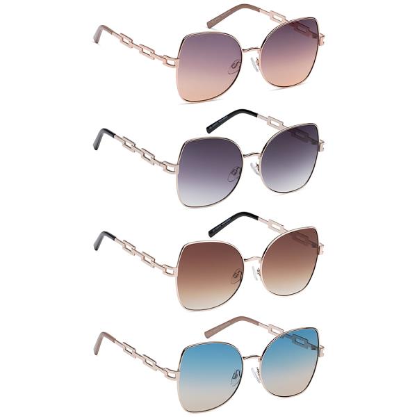 STYLISH SQUARE BUTTERFLY SUNGLASSES 1DZ