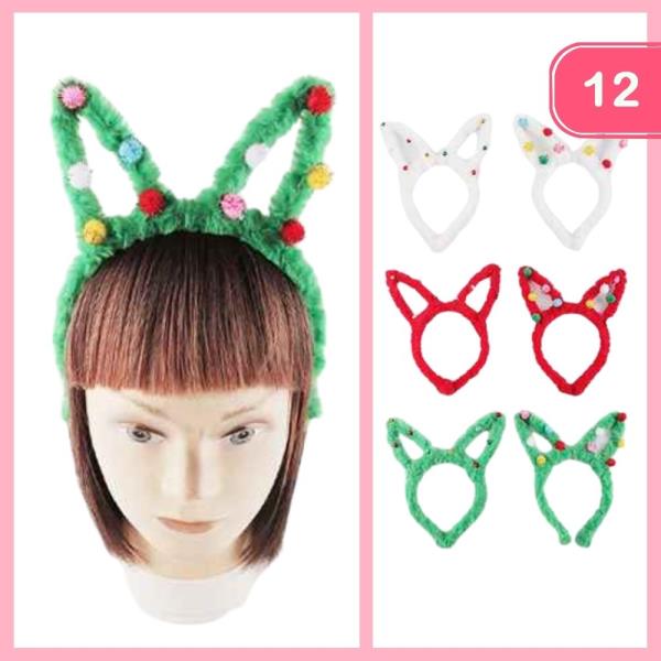 LITTLE POM POM HEADBAND (12 UNITS)