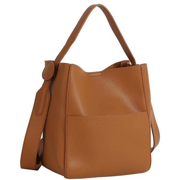 TRENDY HANDLE SATCHEL BAG