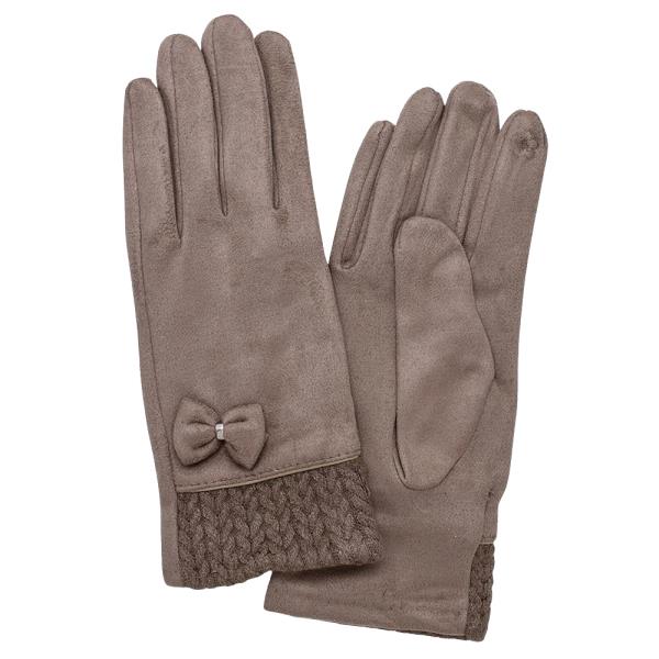 CHIC BOWTIE TOUCHSCREEN GLOVES