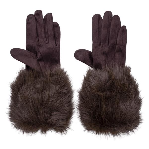 FUR SOFT GLOVES