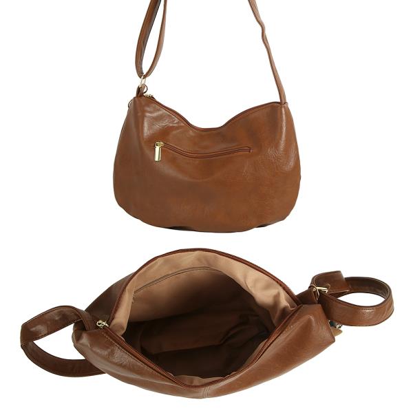 SMOOTH CROSSBODY W DOLL KEYCHAIN