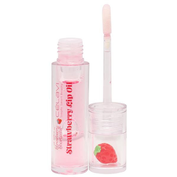 CELAVI X STRAWBERRY SHORTCAKE FLAVORED TINTED LIP OIL (2 UNITS)