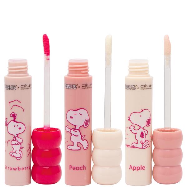 CELAVI X PEANUTS 3PC SMOOTHING LIP OIL (2 UNITS)