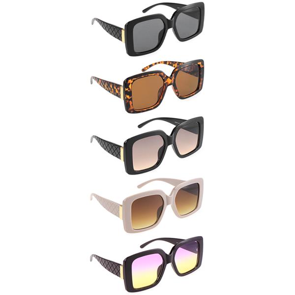 SQUARE FASHION SUNGLASSES 1DZ