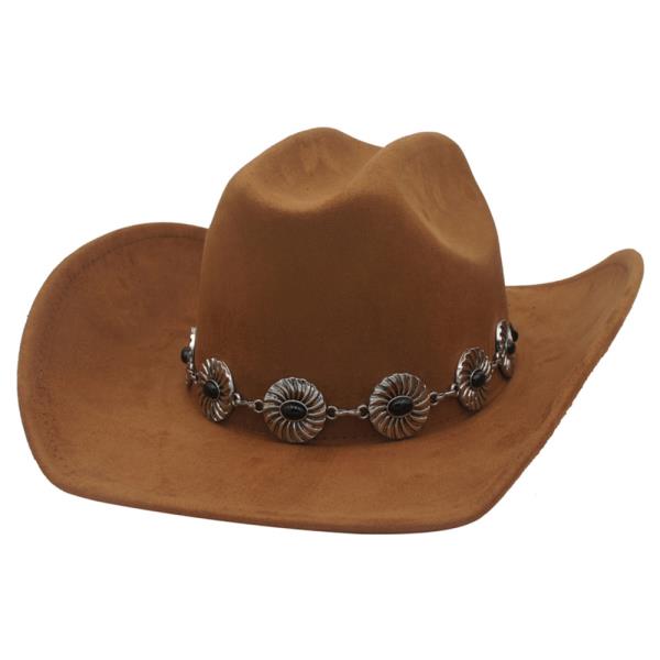 CONCHO BAND WESTERN COWBOY HAT