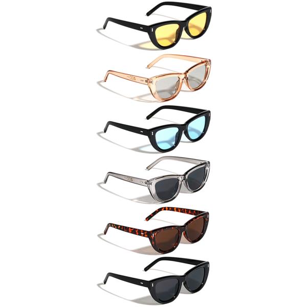 ARROW STUD ACCENT FASHION CAT EYE SUNGLASSES 1DZ