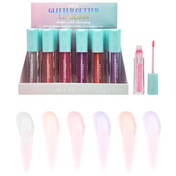 AMUSE GLITTER GETTER LIP GLOSS (24 UNITS)
