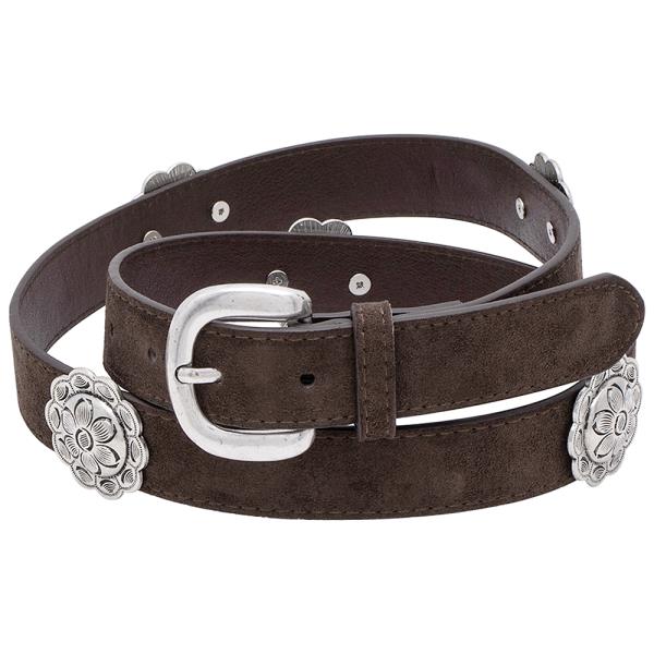 FLORAL DESIGN BUCKLE BELT