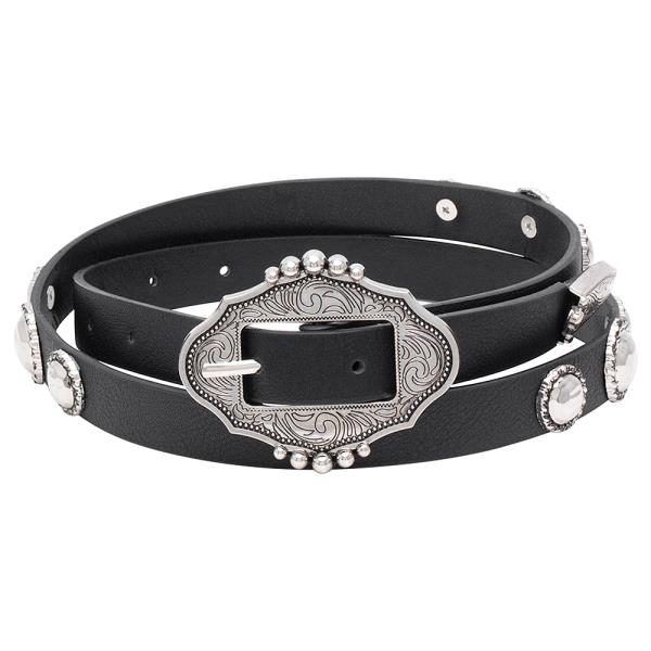 WESTERN DESIGN BUCKLE BELT
