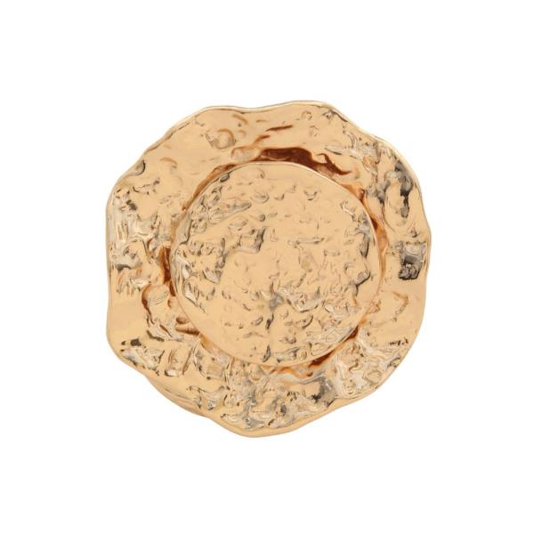 HAMMERED METAL ROUND METAL RING