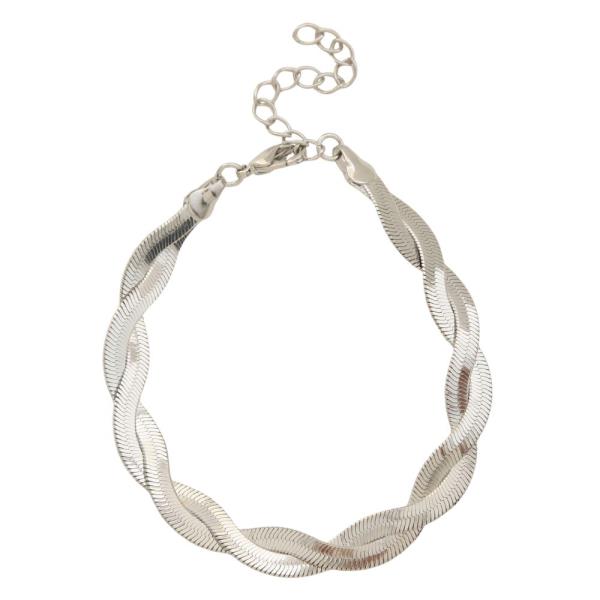 SODAJO TWISTED LINK GOLD DIPPED BRACELET