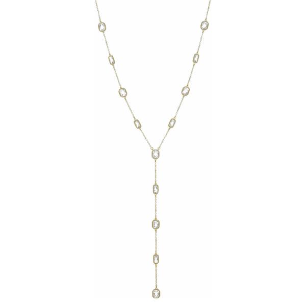 GP CZ STATION Y NECKLACE