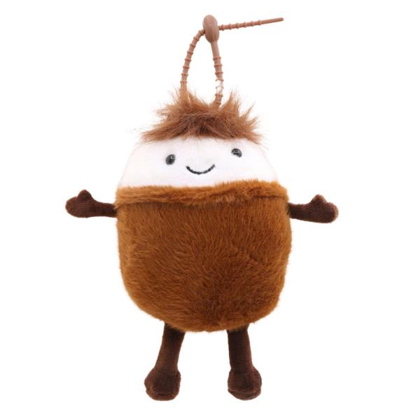 CUTE CHARACTER PLUSH BAG CHARM KEYCHAIN