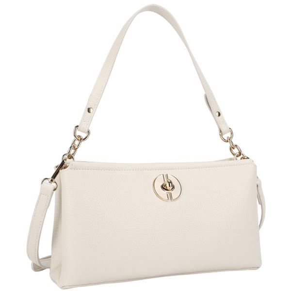TEXTURE FASHION DESIGN HANDLE CROSSBODY BAG