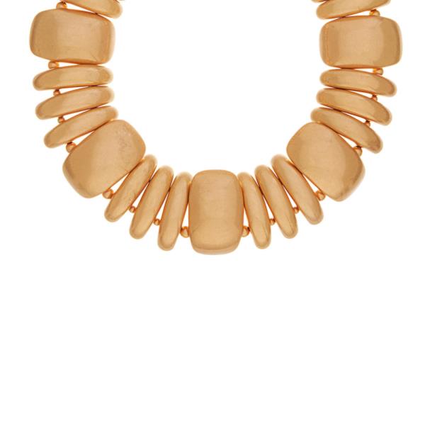 VINTAGE DOMED SHAPED SHORT NECKLACE